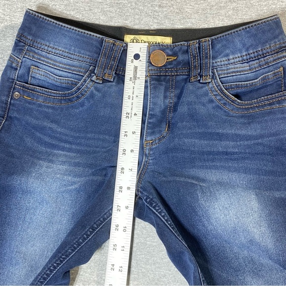 Democracy Jegging Jeans Womens 4 Blue Ab Technology Skinny Low Rise Casual Denim - Picture 13 of 14